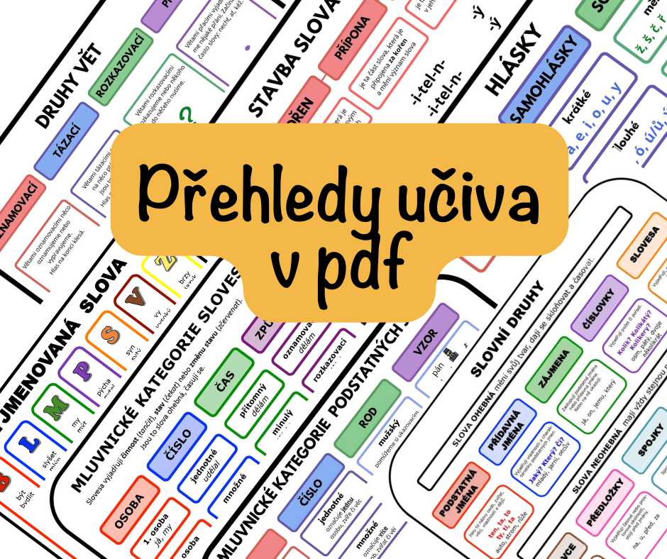 přehled učiva gramatika